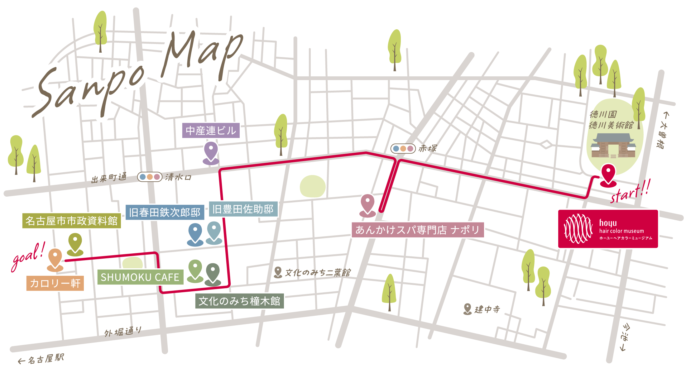 Sanpo Map
